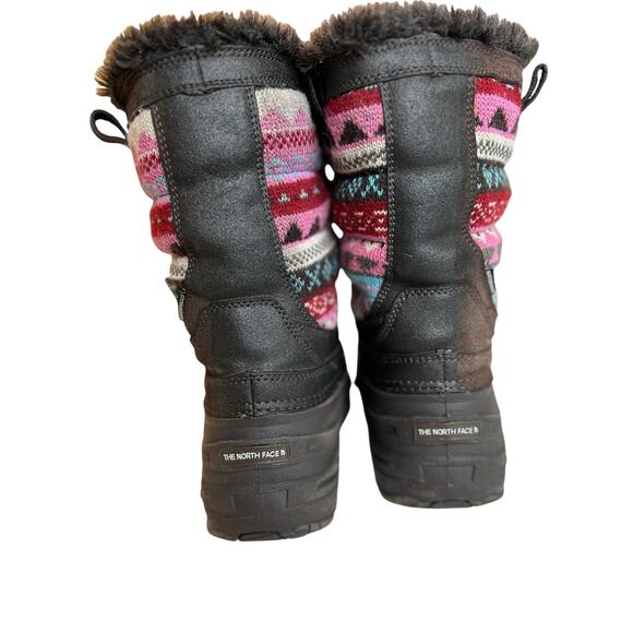 The North Face Shellista Lace Novelty Winter Boots Girls Sz 7 - Picture 3 of 10